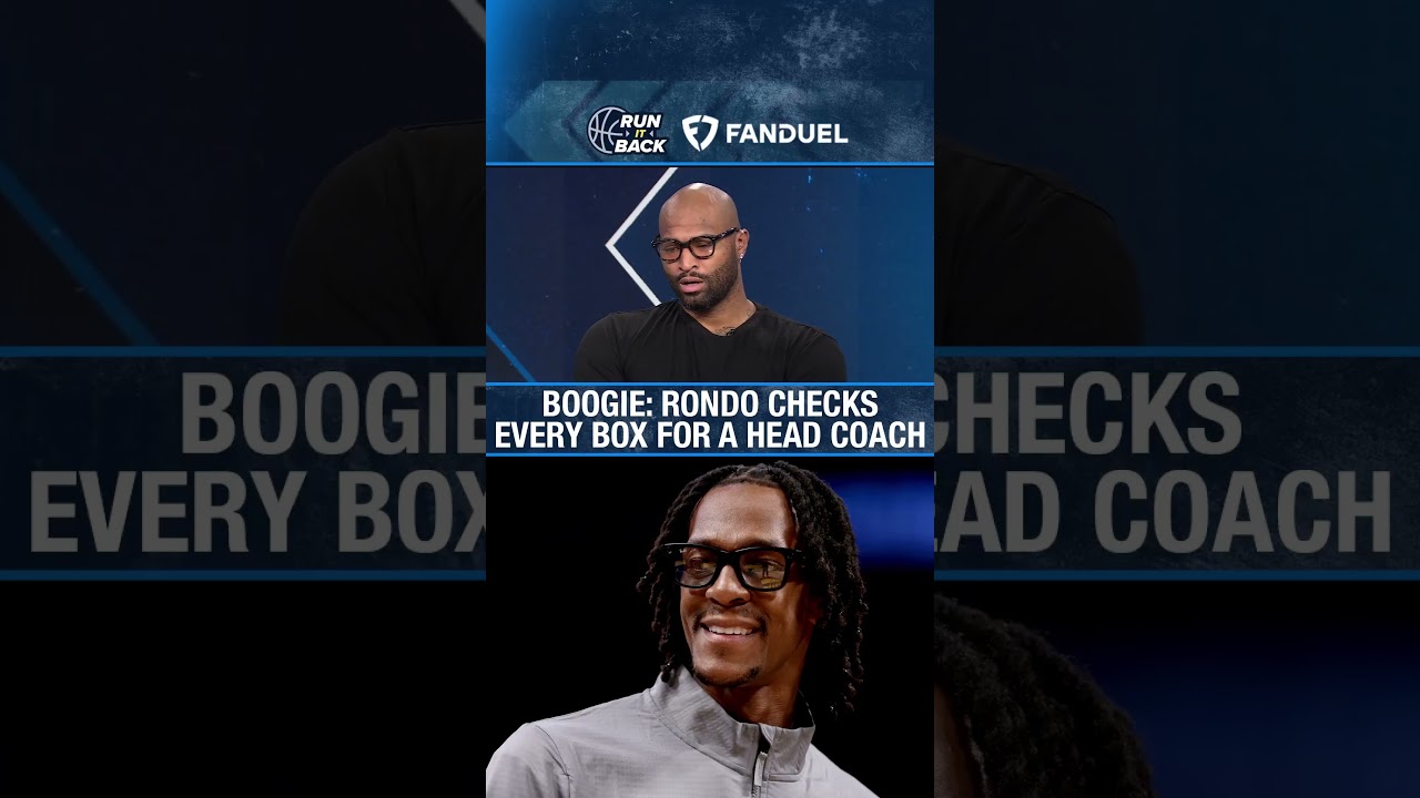 Boogie LOVES Rajon Rondo Coaching Pelicans