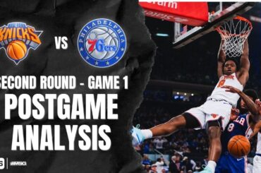 Knicks Dominate 76ers In Game 1 Win At The Garden | New York Knicks