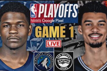 NBA PLAYOFFS LIVE: SAN ANTONIO SPURS vs MINNESOTA TIMBERWOLVES | PLAY BY PLAY | SCOREBOARD
