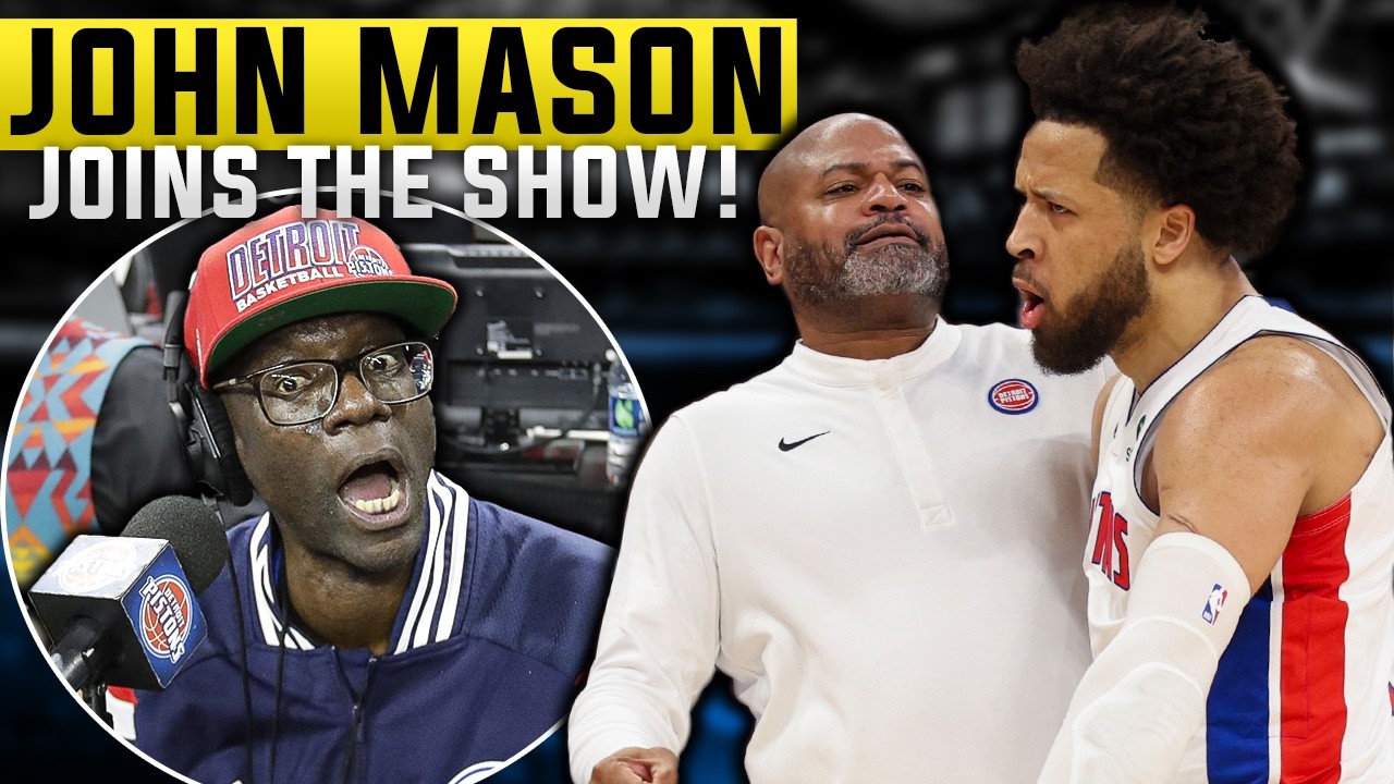 LEGENDARY Detroit Pistons ANNOUNCER John Mason on Playoff Successes!