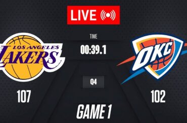 NBA LIVE! Los Angeles Lakers vs Oklahoma City Thunder GAME 1 | May 6, 2026 | NBA 2K26 SIMULATION
