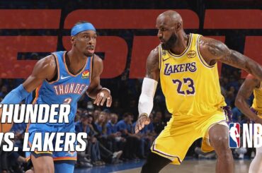 Game 1: Oklahoma City Thunder vs. Los Angeles Lakers | NBA Playoffs Mini | Extended Highlights