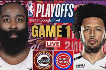 NBA PLAYOFFS LIVE: CLEVELAND CAVALIERS vs DETROIT PISTONS | NBA | PLAY BY PLAY | SCOREBOARD