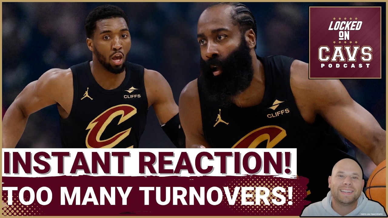 INSTANT REACTION: Cleveland Cavaliers CAN'T CLOSE Against Detroit Pistons! | TOO MANY TURNOVERS!