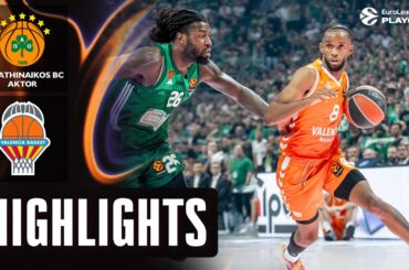 FIRST Playoff WIN Since 2011 | Panathinaikos -  Valencia | EuroLeague Basketball PLAYOFFS HIGHLIGHTS