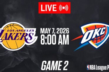 NBA LIVE! Los Angeles Lakers vs Oklahoma City Thunder GAME 2 | May 7, 2026 | NBA 2K26 GAMEPLAY