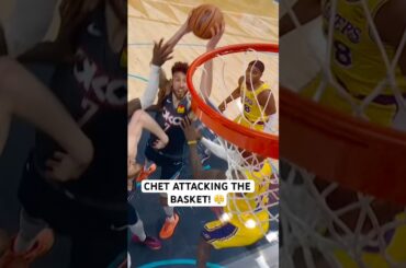 Chet Holmgren will not be denied!
