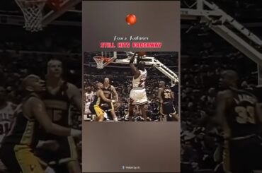 Off-Balance Fadeaway | Michael Jordan vs Indiana Pacers
