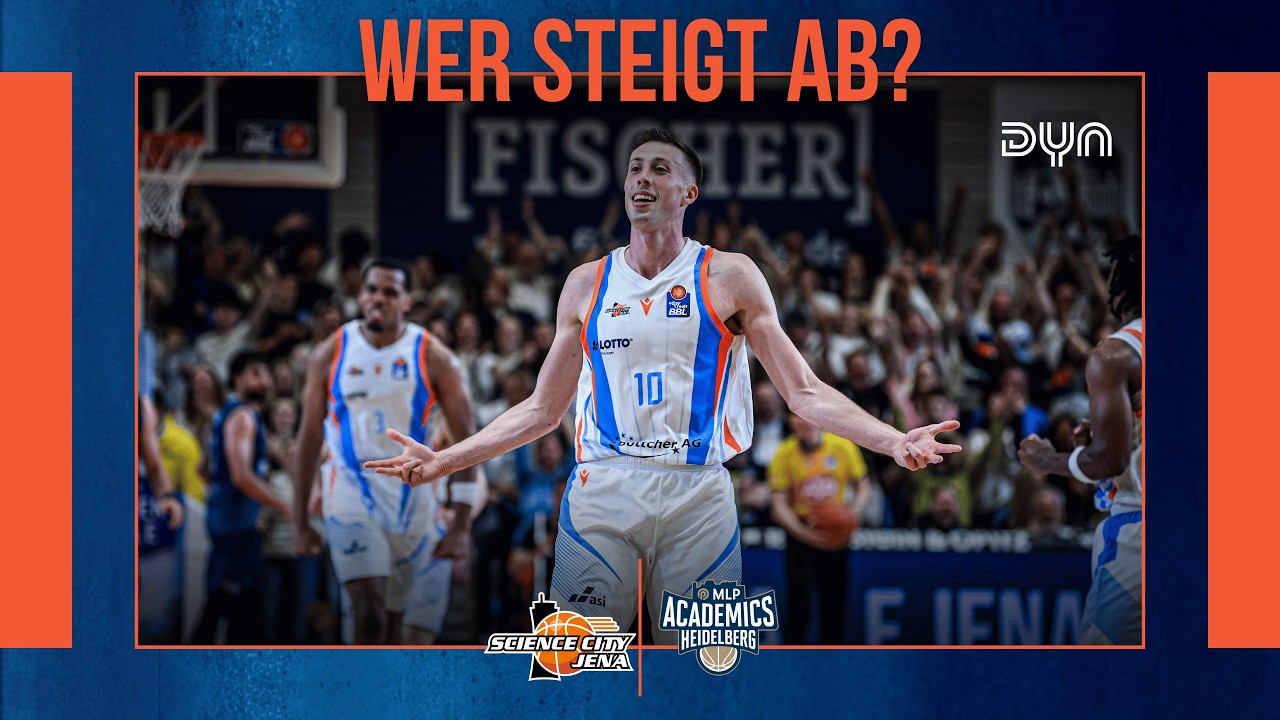 Highlights: Science City Jena - MLP Academics Heidelberg | easyCredit BBL | Dyn Basketball