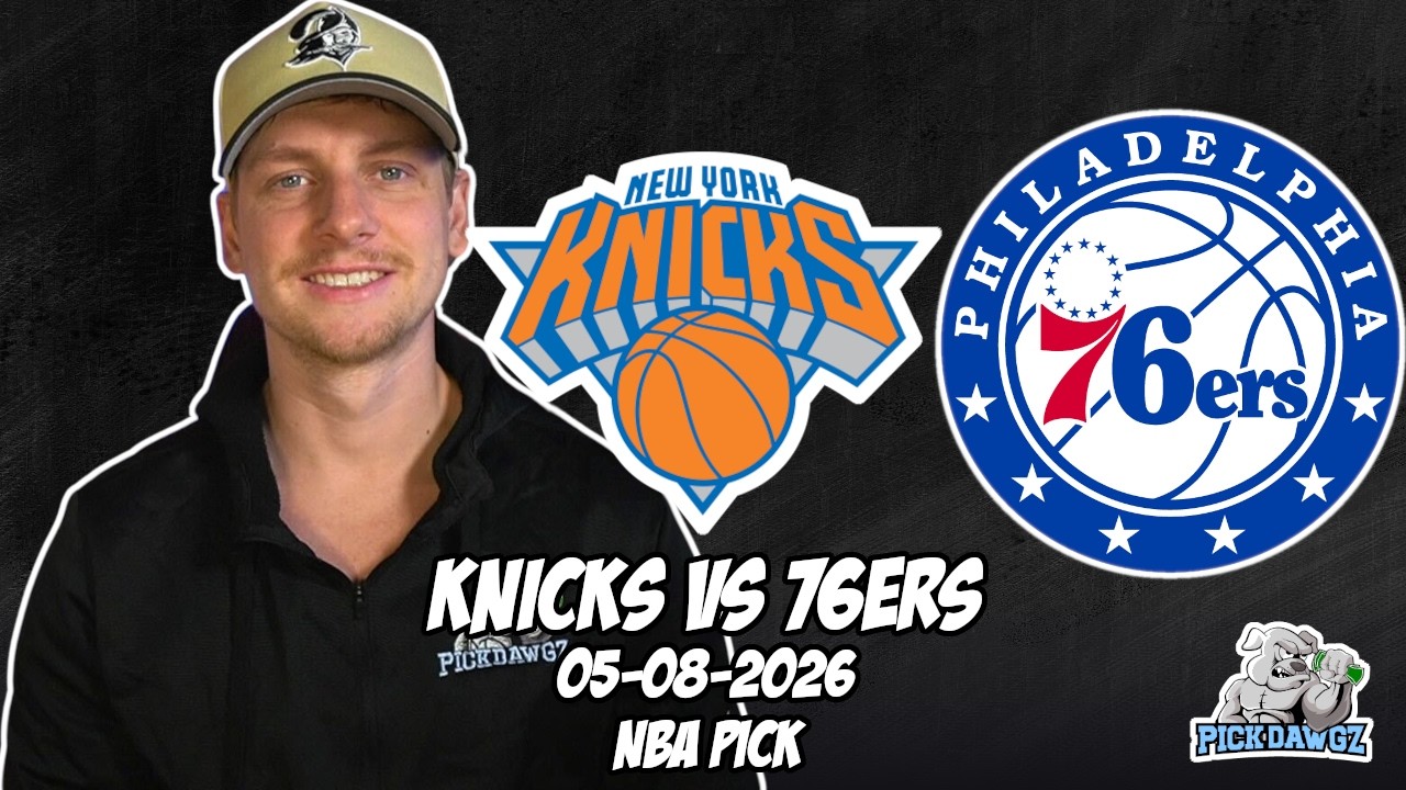 New York Knicks vs Philadelphia 76ers 5/8/26 NBA Free Picks & Prediction | NBA Semifinals | Game 3