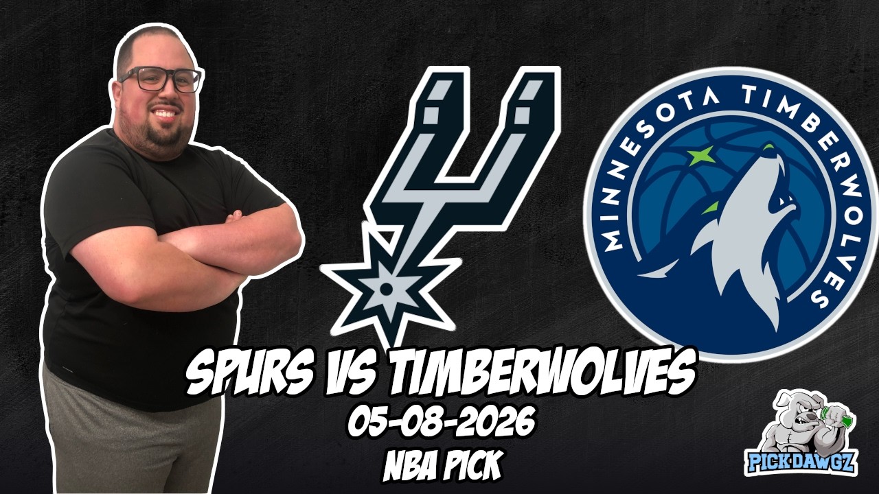 San Antonio Spurs vs Minnesota Timberwolves 5/8/26 NBA Free Picks & Prediction | NBA Semifinals