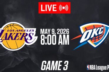 NBA LIVE! Los Angeles Lakers vs Oklahoma City Thunder GAME 3 | May 9, 2026 | NBA 2K26 GAMEPLAY