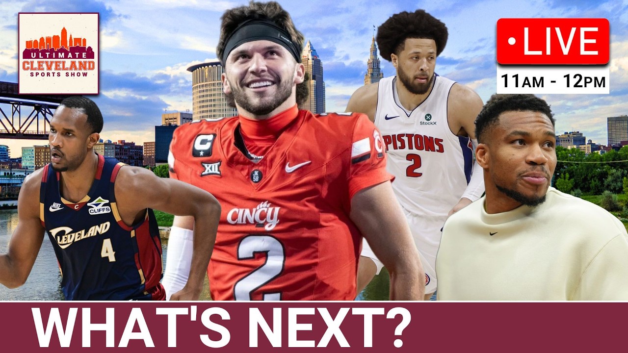 Cleveland Cavaliers vs. Detroit Pistons G2 reaction, Giannis Antetokounmpo rumors & Brendan Sorsby??