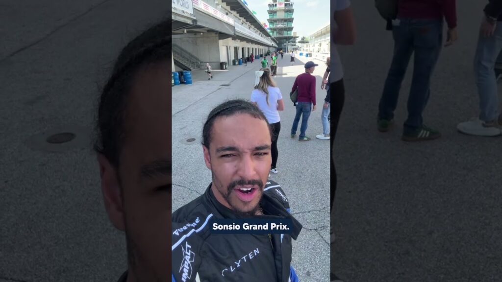 “Crazy experience. Wish I went faster.” 🔥 Andrew Nembhard After Riding Two-Seater on IMS Road Course