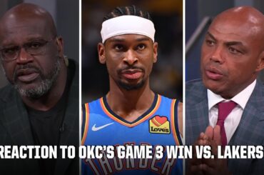 'Everything they do is in unison' - Shaq gives OKC their flowers after Game 3 win 👏 | Inside the NBA