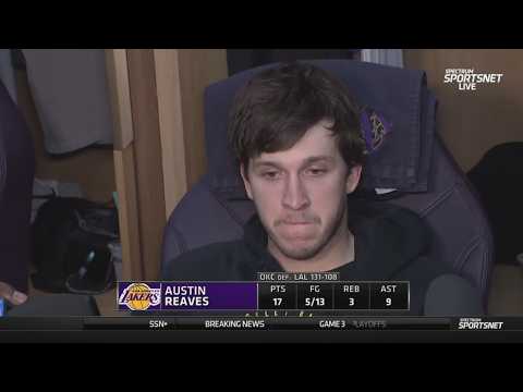 Austin Reaves POSTGAME INTERVIEW after Los Angeles Lakers Game 3 loss to Oklahoma City Thunder.