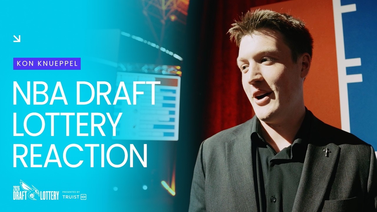 2026 NBA Draft Lottery | Interview with Kon Knueppel