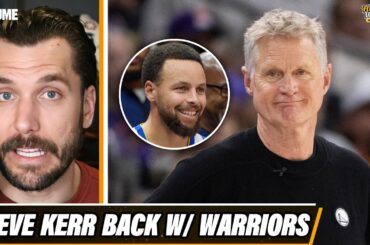 Reaction to Steve Kerr's extension w/ Golden State Warriors & how it affects Steph Curry