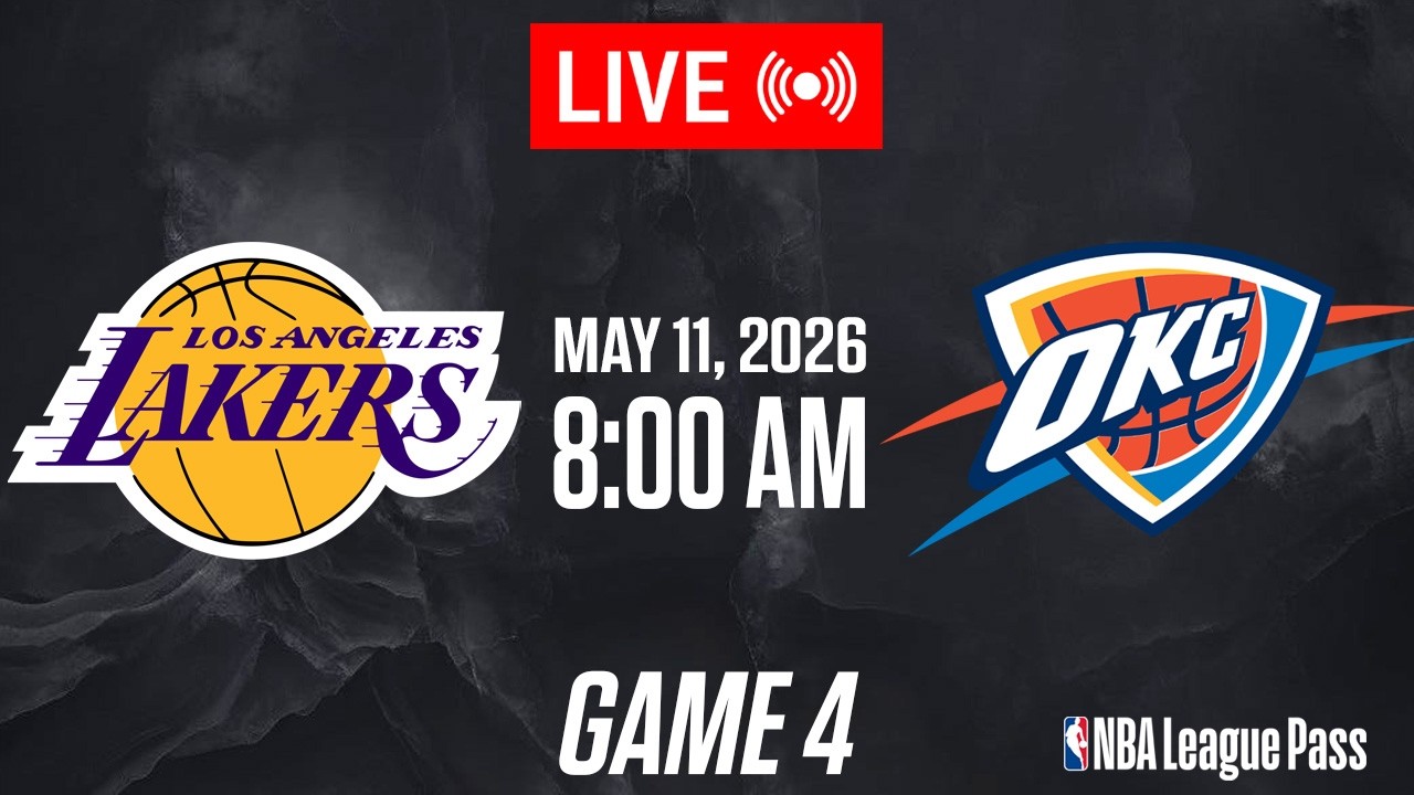 NBA LIVE! Los Angeles Lakers vs Oklahoma City Thunder GAME 4 | May 11, 2026 | NBA 2K26 GAMEPLAY