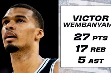 WATCH WEMBY'S GAME 5 TAKEOVER VS MINNESOTA TIMBERWOLVES
