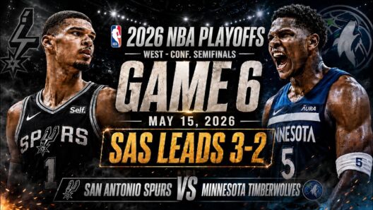 👽San Antonio Spurs vs Minnesota Timberwolves · Game 6 · NBA Playoffs 2026 Full Game · NBA2K26