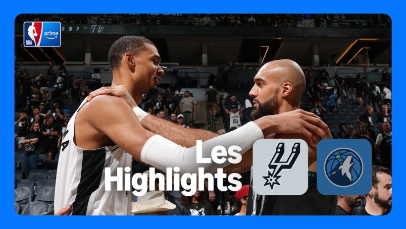 🏀 SPURS @ TIMBERWOLVES | Match 6 des demi-finales de Conférence⎜NBA Playoffs 2026, le 16 mai 2026