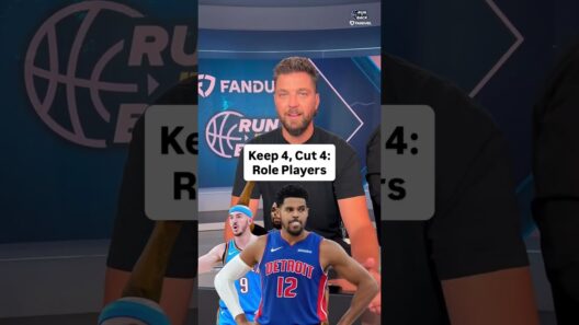 Keep 4, Cut 4 - NBA Playoff Role Players