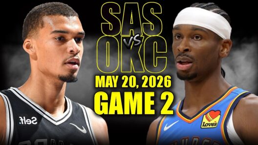 San Antonio Spurs vs Oklahoma City Thunder Full Game 2 Highlights - May 20, 2026 | NBA WCF