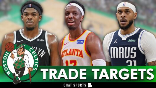 TOP 3 Boston Celtics Trade Targets via Bleacher Report Ft. Onyeka Okongwu & Daniel Gafford