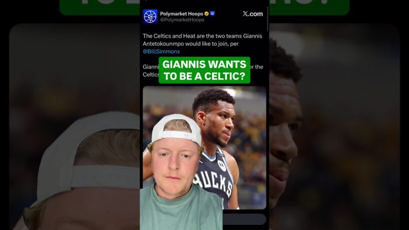 Does Giannis actually want to join the Celtics? #nba #celtics #bucks #giannis #giannisantetokounmpo