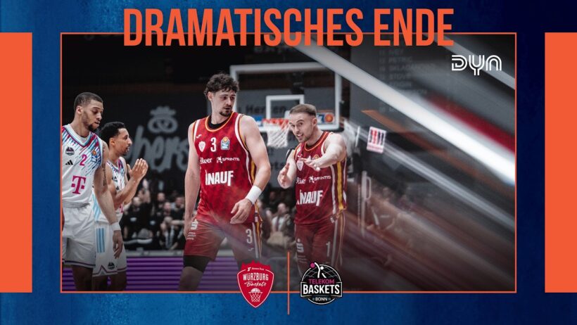 Highlights: Fitness First Würzburg Baskets - Telekom Baskets Bonn | Playoffs | Dyn Basketball