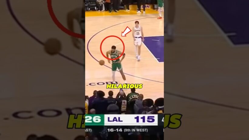 The Dumbest Thing Tatum Forgot About NBA Rules..😂😂
