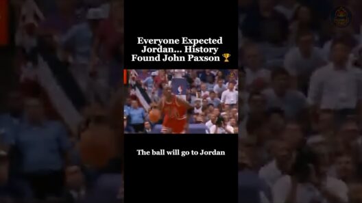 Everyone Expected Jordan… History Found John Paxson 🏆