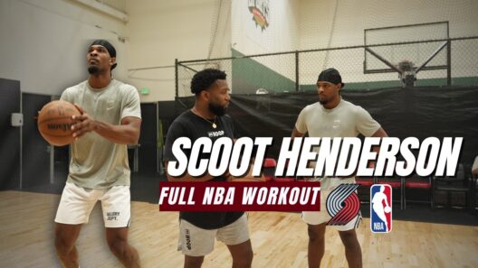 Blazers Guard Scoot Henderson Full Workout 🔥
