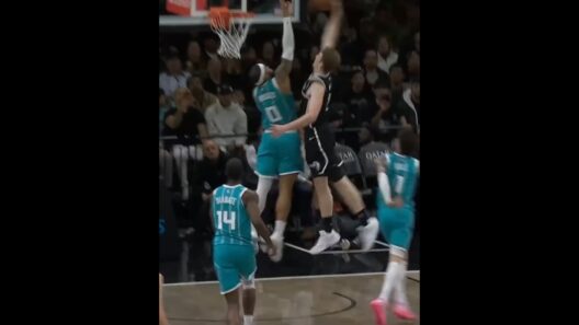 NBA Top Plays (pt 155): Danny Wolf POSTER Dunk vs Hornets #nba #nets #highlights #topplays