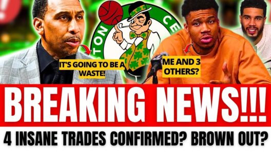 BOMB! 2 NBA STARS OUT IN BOSTON? | JAYLEN BROWN CONFIRMED IN ROCKETS TRADE?! | GIANNIS CONFIRMED