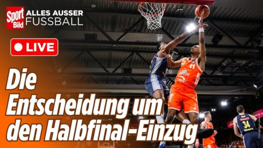 🔴 Basketball Live: Alba Berlin – Rasta Vechta | BBL-Playoffs Spiel 5