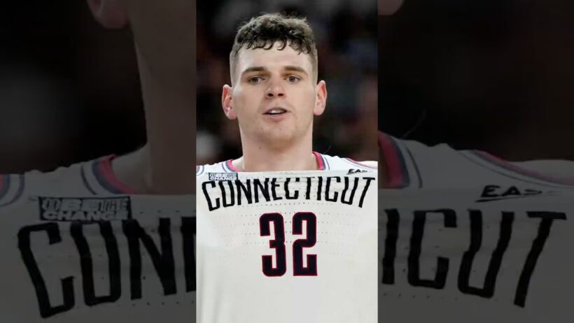 💪 Donovan Clingan Was Unstoppable in the Post at UConn #uconn #portlandtrailblazers #nba #ncaa