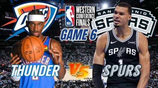 Oklahoma City Thunder vs San Antonio Spurs Game 6 Live Play by Play