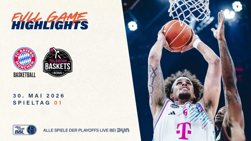 FC Bayern München Basketball vs. Telekom Baskets Bonn - Full Game Highlights - Spieltag 1, 25/26