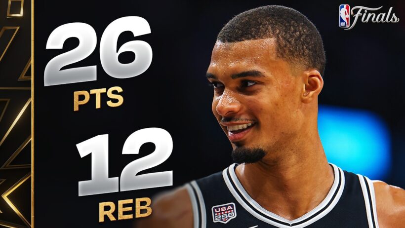 Wemby Drops 26 PTS & 12 REB in NBA Finals Debut | June 3, 2026