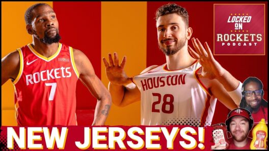 NEW LOOK: Houston Rockets BRING BACK Ketchup & Mustard Era With STUNNING New Jerseys Unveiled