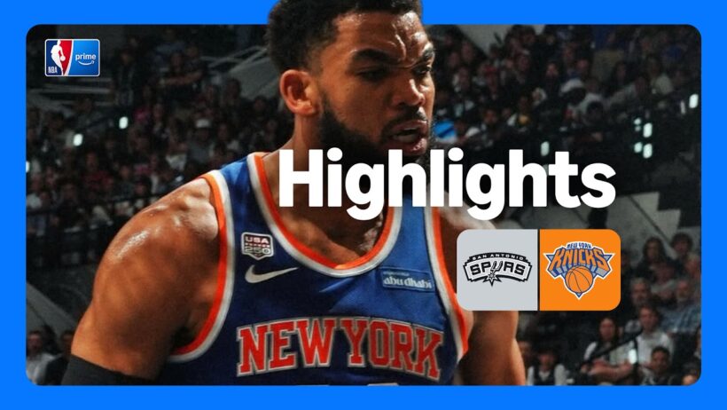 San Antonio Spurs vs  New York Knicks | Spiel 2 | Komplettes NBA-Highlight-Video | 06. Juni 2026