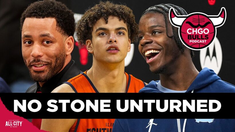 Chicago Bulls Want to TRADE UP for IIlini Star Keaton Wagler? | CHGO Bulls Podcast