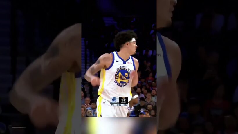 Wait For game winning Block😱#gsw #philadelphia #nbahighlights #shorts #usabasketball