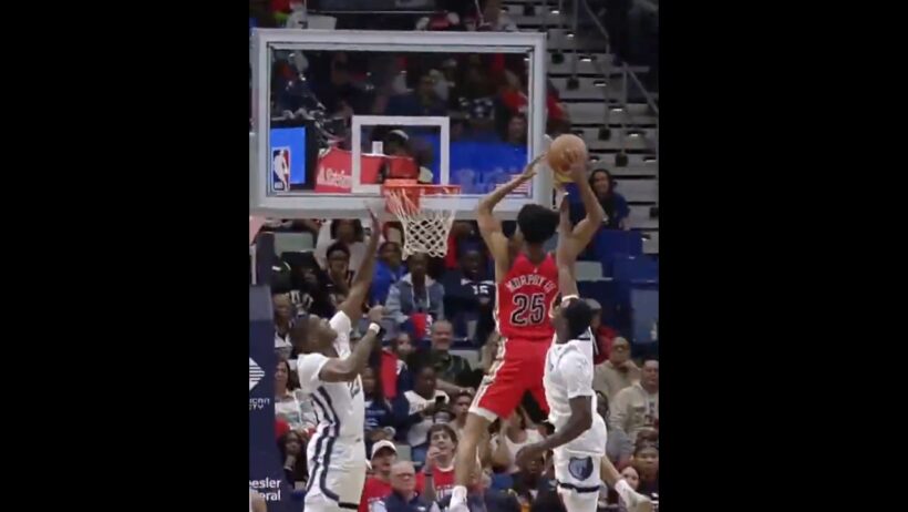 NBA Top Plays (pt 191): Trey Murphy III Alley Oop vs Grizzlies #nba #pelicans #highlights #topplays