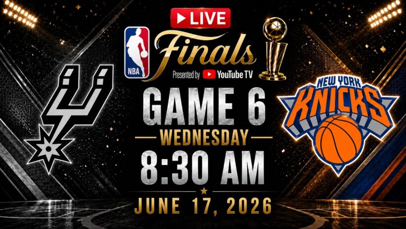 NBA LIVE!  New York Knicks vs San Antonio Spurs June 17, 2026 Full Game 2K NBA Finals Game 6