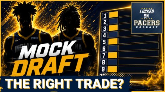 Indiana Pacers TRADE Back In and Land a Steal | Locked On NBA Mock Draft