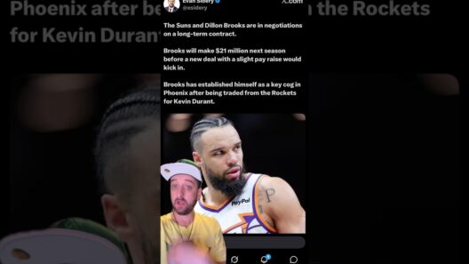 The Phoenix Suns and Dillon Brooks Are In Negotiations On A Long Term Contract📝 #suns