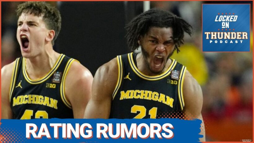 Reacting to OKC Thunder NBA DRAFT RUMORS